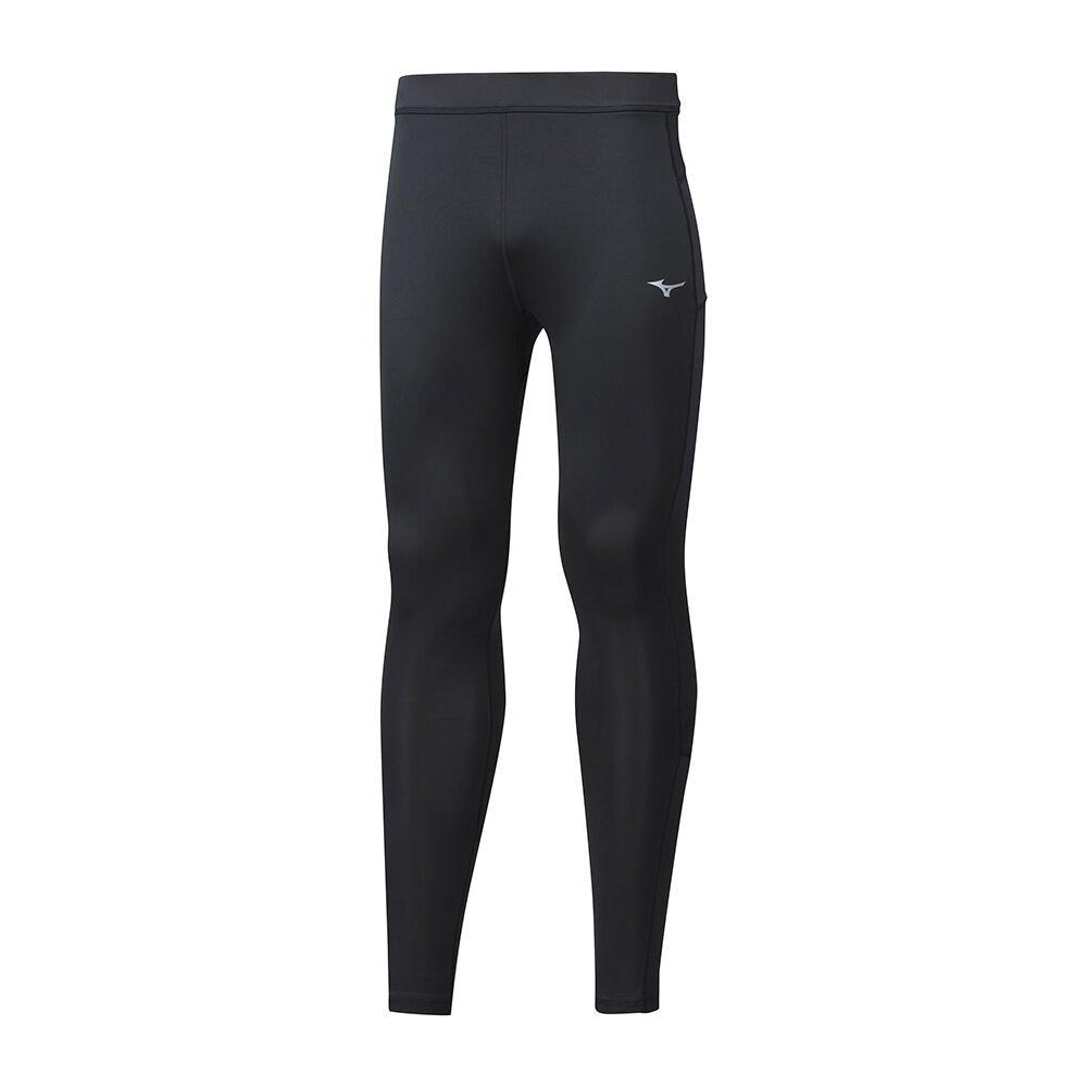 Mizuno Men's Tights Black Impulse Core Long Tight Apparel - J2GB951109